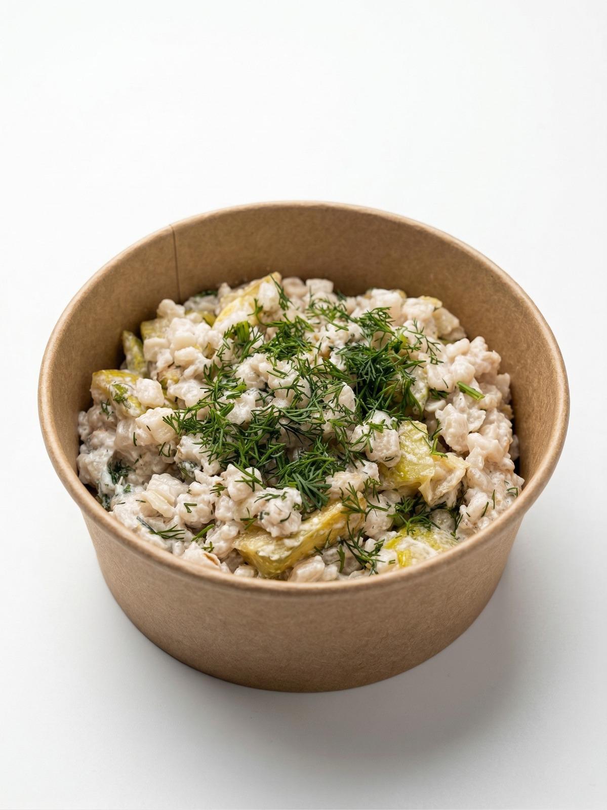 Erişte ve Kabak Salata